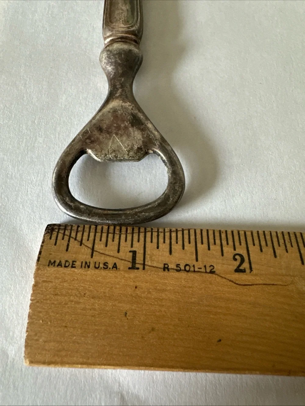 Vintage Silver-Plated Coca-Cola Bottle Opener